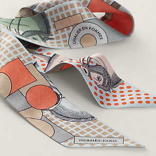 Twilly 《カヴァリエ・アン・フォルム》 - ブルー | Hermès - エルメス